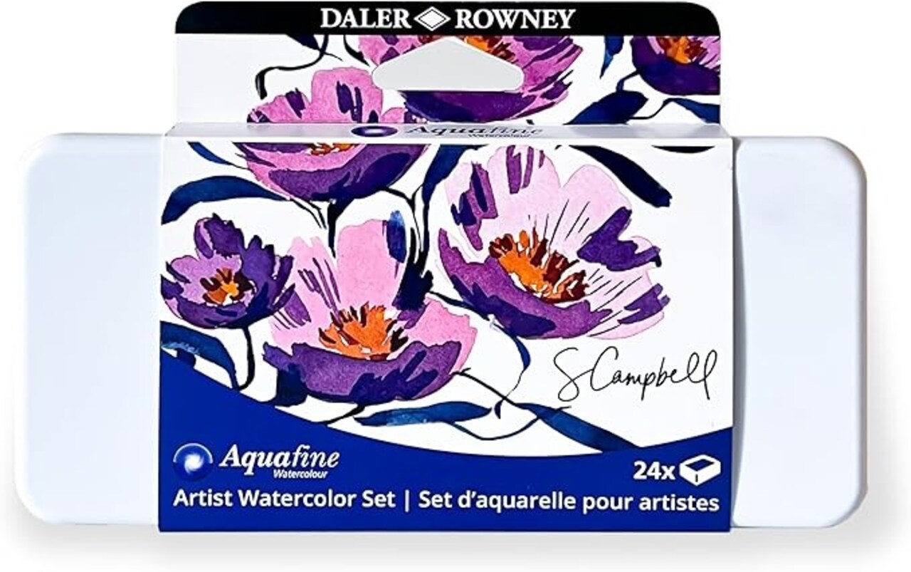 Aquafine Shayda Campbell Artist Set Half Pan-Aquafine Shayda Campbell Artist Set
